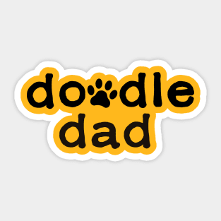 Doodle dad Sticker